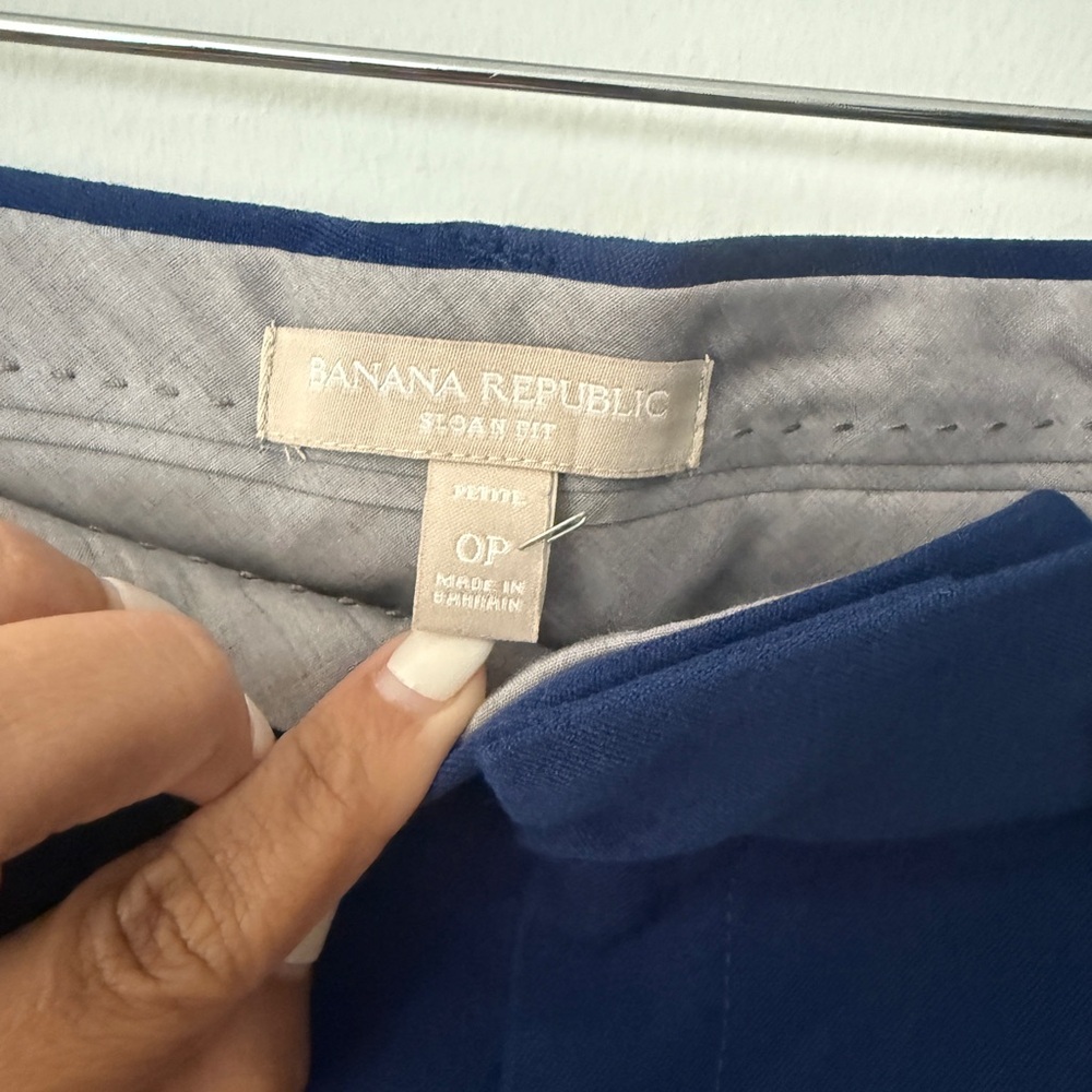 Banana Republic Dark Blue Skinny Pants - Picture 8 of 10